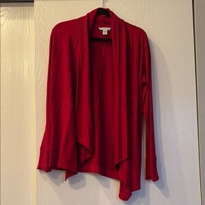 Athleta Bold Red Cardigan